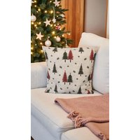 Winterkissen Mit Tannenbaum-Druck , 40×40 cm Winterkissen Mit Tannenbaum-Druck , 40×40 cm von EliscraftsDE