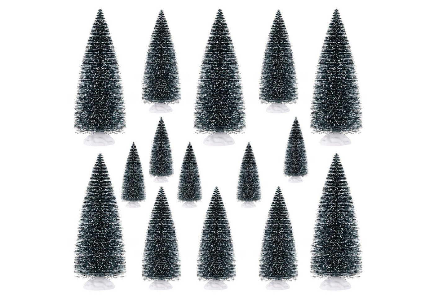 ElitVita Künstlicher Weihnachtsbaum 10/15 Stück Mini Weihnachtsbaum klein Tannenbaum Schnee Christmas Tree, klein Weihnachtsbaum Weihnachtsdeko Mini Baum ElitVita Künstlicher Weihnachtsbaum 10/15 Stück Mini Weihnachtsbaum klein Tannenbaum Schnee Christmas Tree, klein Weihnachtsbaum Weihnachtsdeko Mini Baum von ElitVita