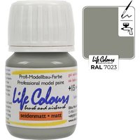 Elita LC007030-SM-015 Modellbau-Farbe Stein-Grau 15ml von Elita