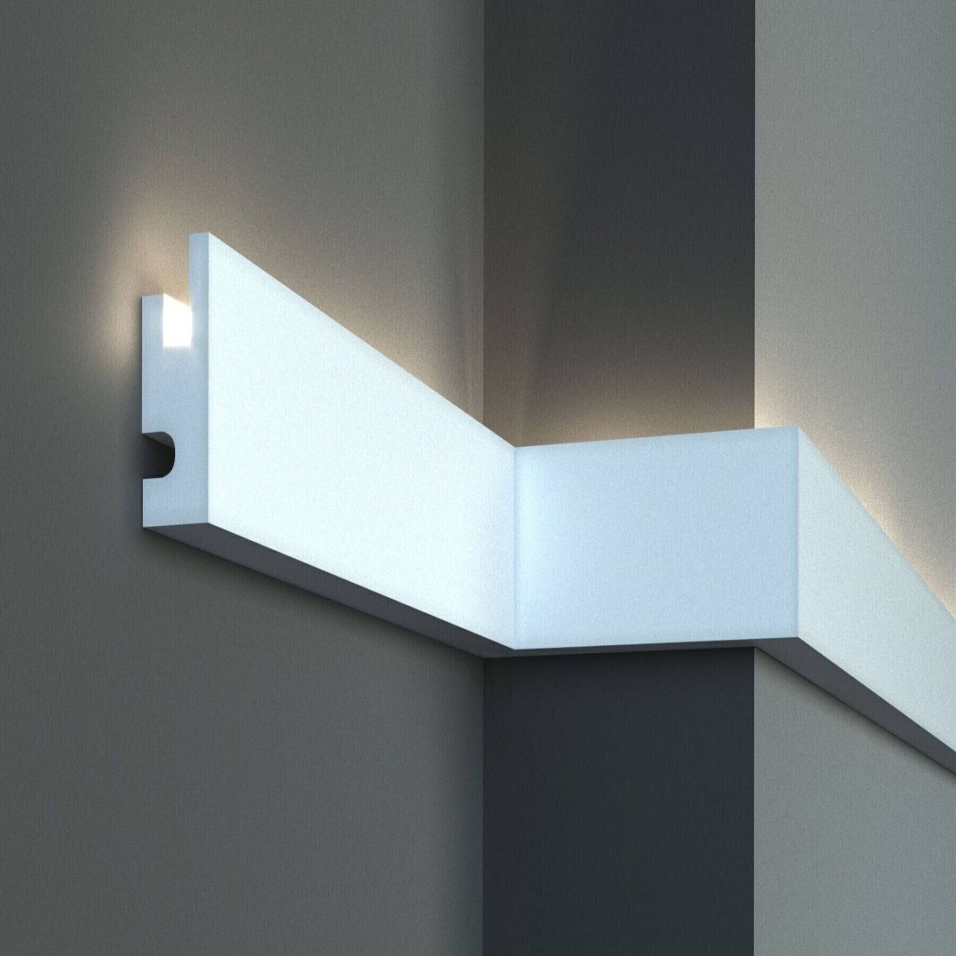 Elite Decor Lichtleiste KD301| Polystyrol 90 x 40 x 1150 mm Weiß Styropor Deckenleiste Elite Decor Lichtleiste KD301| Polystyrol 90 x 40 x 1150 mm Weiß Styropor Deckenleiste von Elite Decor