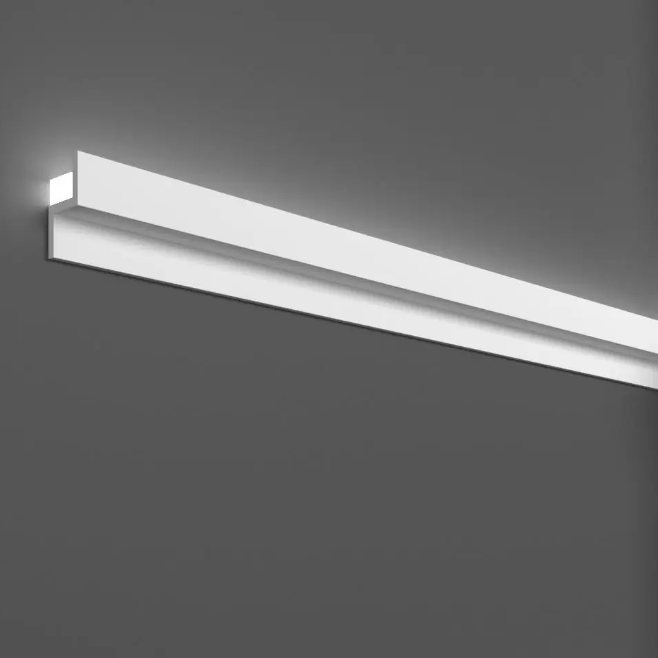 Elite Decor Lichtleiste KH902 Polystyrol 22 x 40 x 2000 mm Weiß Styropor Deckenleiste Elite Decor Lichtleiste KH902 Polystyrol 22 x 40 x 2000 mm Weiß Styropor Deckenleiste von Elite Decor