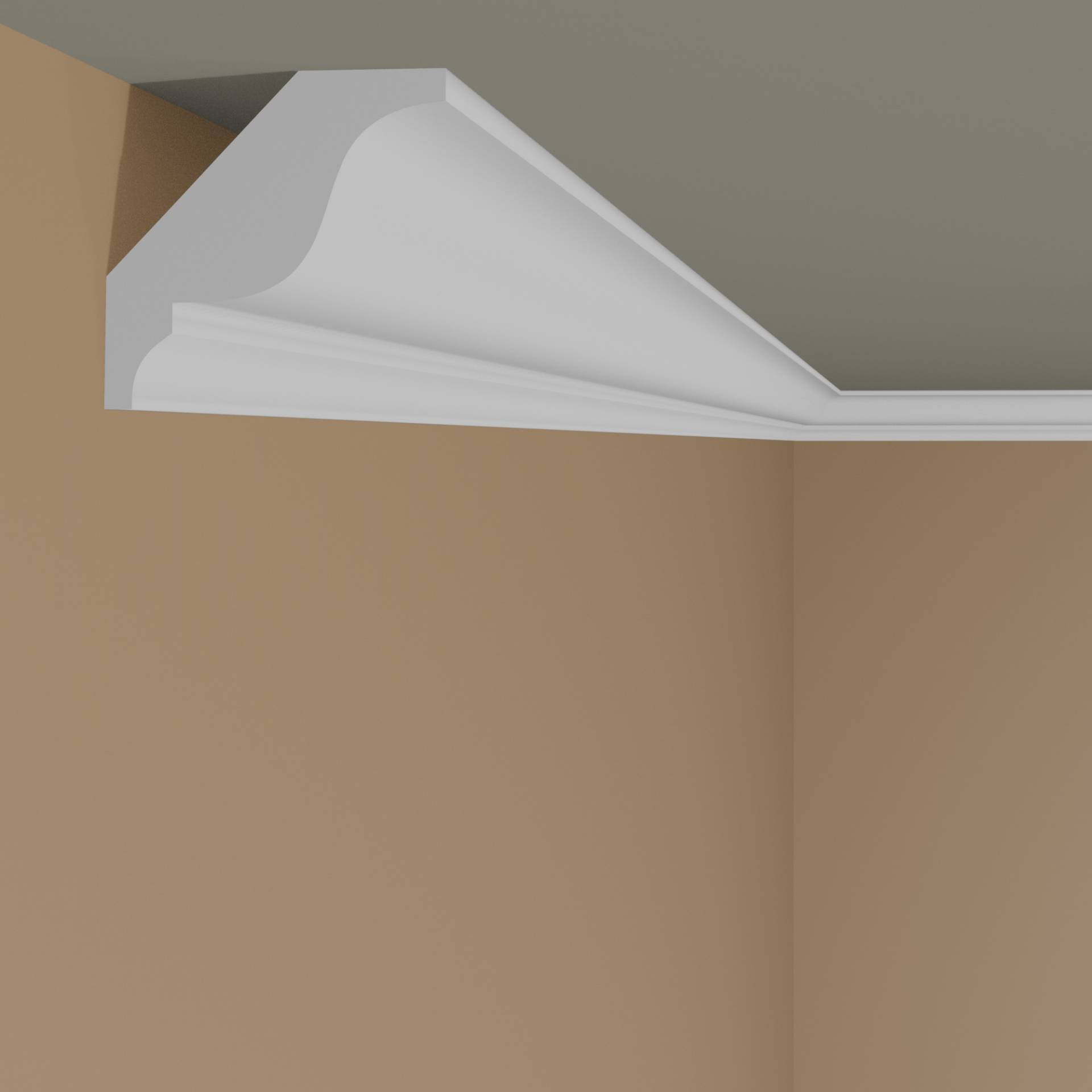 Elite Decor Stuckleiste P824| Polyurethan 40 x 40 x 2000 mm Styropor Deckenleiste Weiß Elite Decor Stuckleiste P824| Polyurethan 40 x 40 x 2000 mm Styropor Deckenleiste Weiß von Elite Decor
