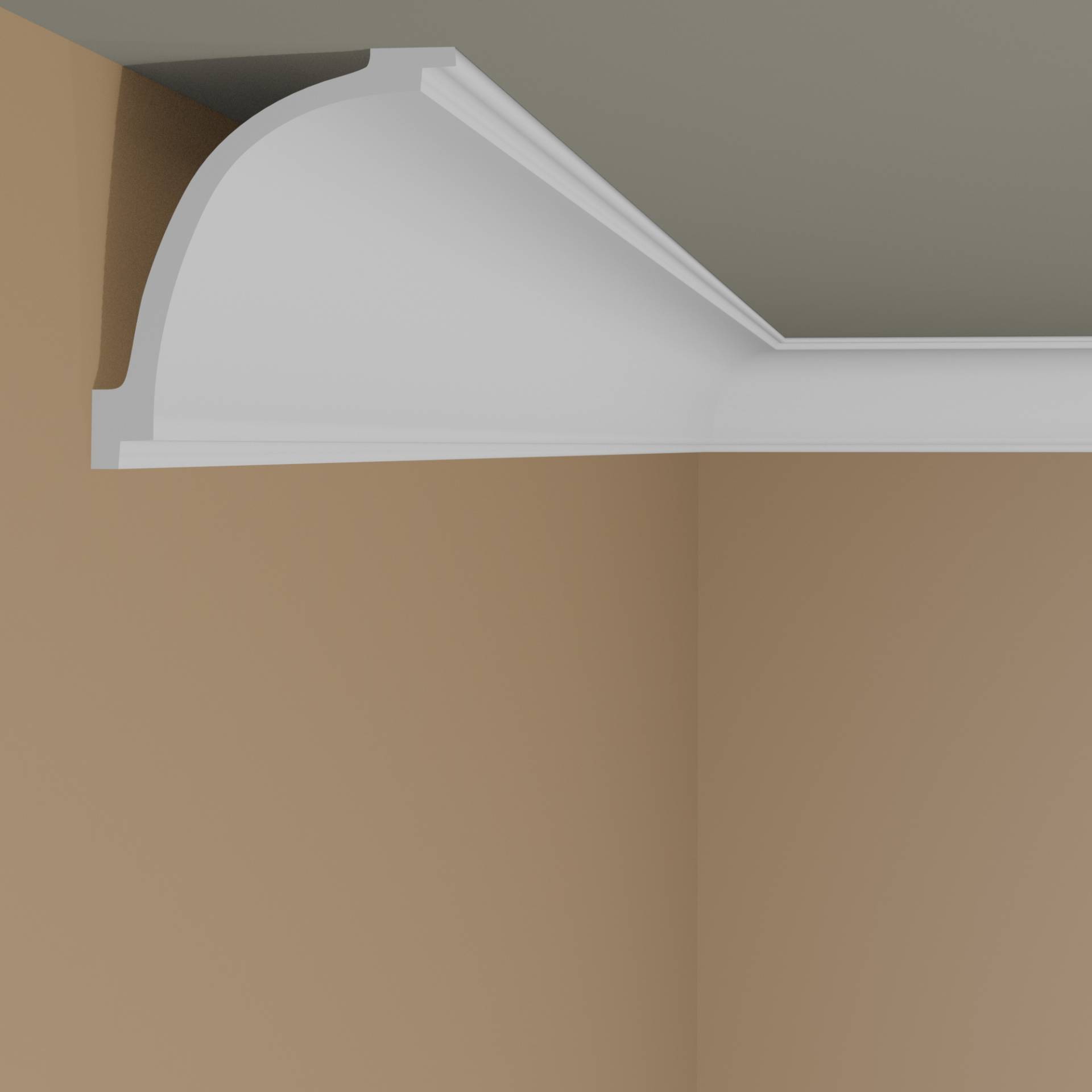 Elite Decor | Stuckleiste P893| Polyurethan | 90 x 65 x 2000 mm | Styropor Deckenleiste | Weiß Elite Decor | Stuckleiste P893| Polyurethan | 90 x 65 x 2000 mm | Styropor Deckenleiste | Weiß von Elite Decor