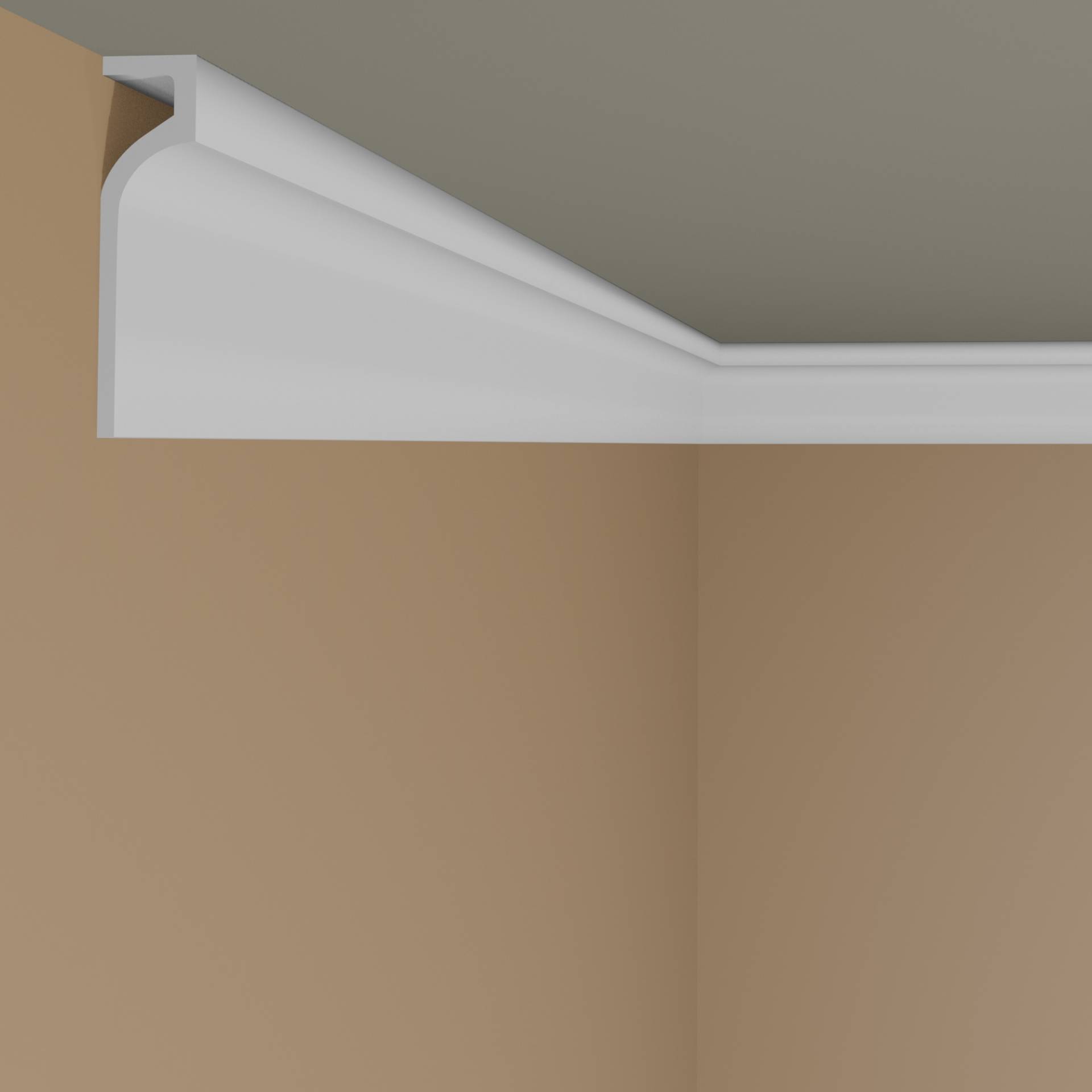 Elite Decor | Stuckleiste P895| Polyurethan | 130 x 31.6 x 2000 mm | Styropor Deckenleiste | Weiß Elite Decor | Stuckleiste P895| Polyurethan | 130 x 31.6 x 2000 mm | Styropor Deckenleiste | Weiß von Elite Decor