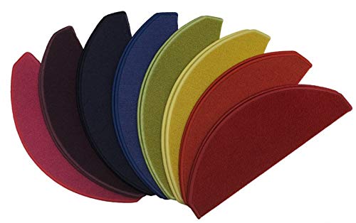 Elite Regenbogen Vorteilspaket 15 Stufenmatten 56x17x3,5 cm von Elite Treppenmatten