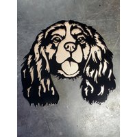 Layered Cavalier King Charles Metal Art #1 | 12" von EliteMetalworking