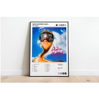 Album Poster Ski Aggu Denk Mal Drüber Nach..., Deutschrap Album-Cover von ElitePrintsDE