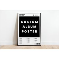 Personalisiertes Album Poster, Custom Album-Cover von ElitePrintsDE