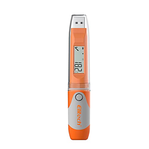 Elitech Temperatur Datenlogger Mini USB Temp Rekorder Interner Externer Sensor Im Labor Treibhaus oder zu Hause RC-51 von Elitech