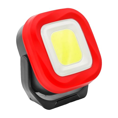 Elitecran 1000 Lumen LED Arbeitsleuchte Akku mit 4 Lichtmodi und 180° Drehbar, Vielseitiger und Tragbarer LED Baustrahler Akku für Innen und Außenbereich von Elitecran