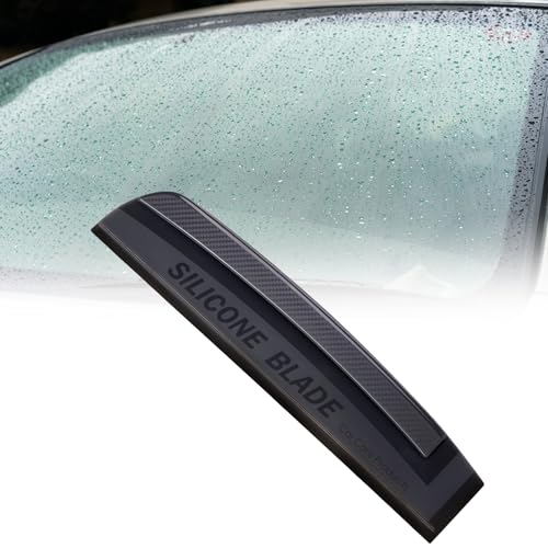 Auto Wasserabzieher Silikon 30cm – Flexibler Fensterabzieher mit Gummilippe für Auto, Dusche & Spiegel – Streifenfreie Reinigung ohne Griff von Elitecran