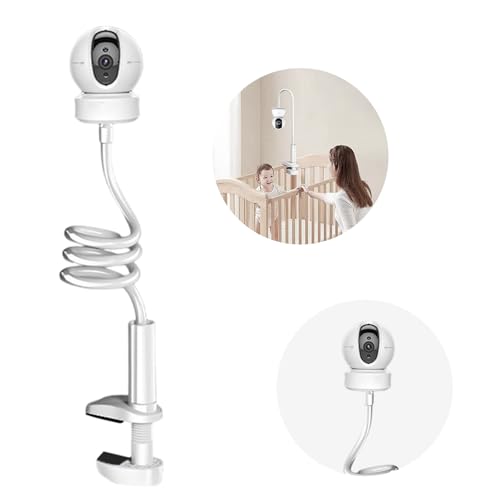 Elitecran Babyphone Monitor Halterung, Universal Babyphone Ständer, Flexibel Babyphone Clip Halterung, Baby Kamera Stand Kompatibel mit den meisten Video-Babyphone von Elitecran