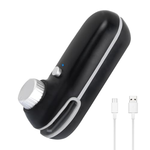 Versiegelungsmaschine, Mini Folienschweißgerät, 3 in 1 Mini Bag Sealer mit Cutter, Handvakuumierer, Hand-Folienschweißgerät, Verschließen Heißsiegelmaschine, Hand Verschlussgerät mit Magnetfuß von Elitecran