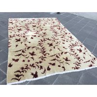 Teppich/Vintage Wollteppich 17 X 20 cm Handgeknüpfter von Eliterug