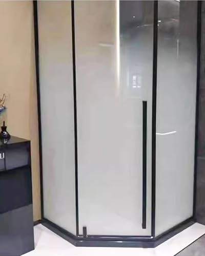 Elitix Fensterfolie Blickdicht Einweg-Sichtschutzfolie für Badezimmer, Nicht Reflektierend, Verlaufsglasfolie für Büros/Halbtransparente Tönungsfolie(One-Way B,HxW 210x2600cm/6.8x85ft) von Elitix