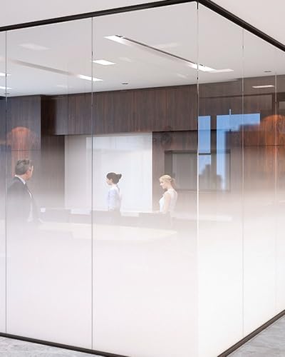 Fensterfolie Blickdicht Einweg-Sichtschutzfolie für Büroräume, Transparente Fensterfolie mit Farbverlauf, 1,2–1,8 m, Dekorative Fensterfolie mit Halbdurchlässigem Sichtschutz(HxW 127x1200cm/4x39ft) Fensterfolie Blickdicht Einweg-Sichtschutzfolie für Büroräume, Transparente Fensterfolie mit Farbverlauf, 1,2–1,8 m, Dekorative Fensterfolie mit Halbdurchlässigem Sichtschutz(HxW 127x1200cm/4x39ft) von Elitix