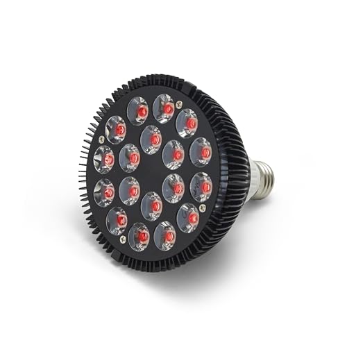 Elitzia 54W Infrarot Therapie Ferninfrarot Lampe 850nm Ferninfrarot Wärmelampe für verbesserte Blutzirkulation Lindern Rückenschmerzen Schulter Home Therapie ETPAR18F von Elitzia