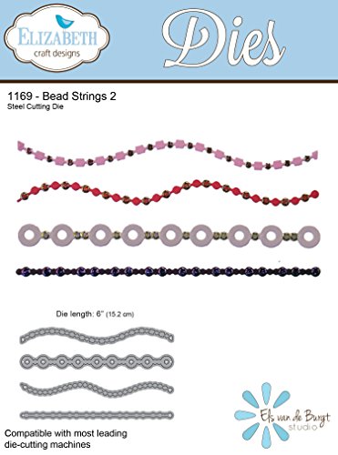 Elizabeth Craft Designs Bead Saiten 2 sterben, Metall, grau von Elizabeth Craft Designs