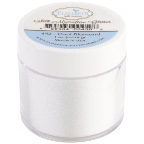 Elizabeth Craft Designs Glitter Silk Microfine Glitter 14 g-cool Diamant von Elizabeth Craft Designs