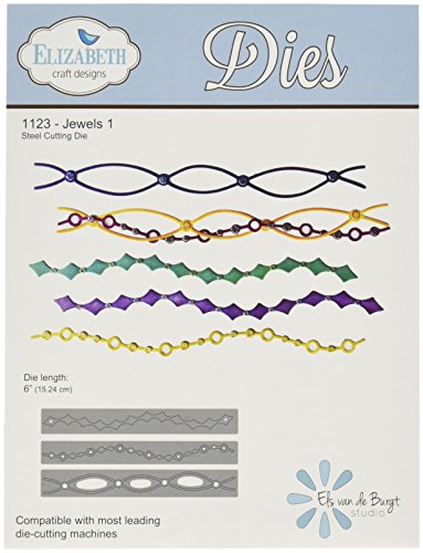 Elizabeth Craft Designs "Jewels Sterben, Metall, grau von Elizabeth Craft Designs