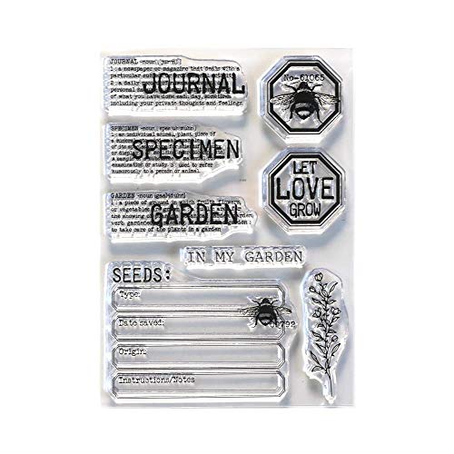 Elizabeth Craft Designs Transparenter Stempel für den Garten. von Elizabeth Craft Designs