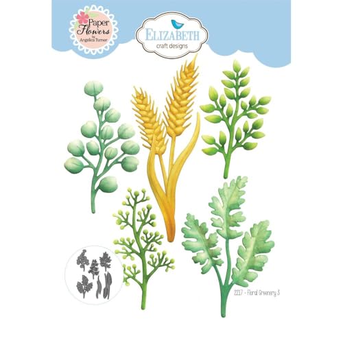 Paper Flowers Greenery Floral 3 Paper Flowers Greenery Floral 3 von Elizabeth Craft Designs