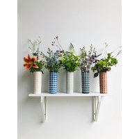 Matte Grid Vase - Versandfertig von ElizabethBenotti