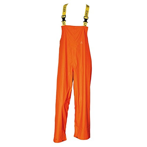 Elka Dry Zone Latzhose & Hosenträger, Orange, 5XL, 029900006010 von Elka