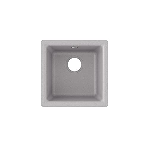 Elkay ELG1616GS0 Quartz Classic Single Bowl Dual Mount Bar, Greystone, Sink Only von Elkay