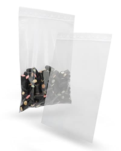 Elke-Plastic Druckverschlussbeutel 50 mμ 70×100 mm – 100 Stück – Plastikbeutel für Lebensmittel, wiederverschließbare Beutel – hochwertige Beutel zur Lagerung, Organisation und als Verpackungstüten von Elke-Plastic
