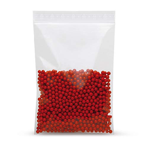 Elke-Plastic mini Druckverschlussbeutel 50mμ 6×8 cm – 1000 Stück – Plastikbeutel für Lebensmittel, wiederverschließbare Beutel – hochwertige Beutel zur Lagerung, Verpackungstüten von Elke-Plastic