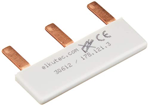 1-Phasen-Stiftschiene geschlossen, 3 Module, gerade 1-Phasen-Stiftschiene geschlossen, 3 Module, gerade von Elkutec