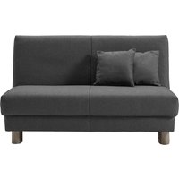ell + ell Schlafsofa "Enny", Liegefläche Breite 120 oder 140 cm, Liegehöhe 40 cm, Füße alufarben von Ell + Ell