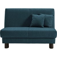 ell + ell Schlafsofa "Enny", Liegefläche Breite 120 oder 140 cm, Liegehöhe 40 cm, Füße schwarz von Ell + Ell