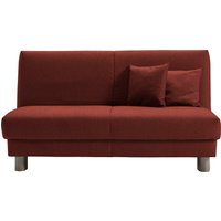 ell + ell Schlafsofa "Enny", Liegefläche Breite 155 cm, Liegehöhe 45 cm, Füße alufarben von Ell + Ell