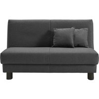 ell + ell Schlafsofa "Enny", Liegefläche Breite 120 oder 140 cm, Liegehöhe 40 cm, Füße schwarz von Ell + Ell