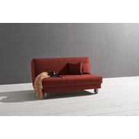 ell + ell Schlafsofa "Enny", Breite 180 cm, Liegehöhe 40 cm, Füße alufarben von Ell + Ell