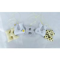 Genähte Buchstaben Mit Dem Namen Ihres Kindes - Namensgirlande Stoffbuchstaben Kinderzimmerdeko Baby Geschenk, Geburt, Taufe Genähte Buchstaben Mit Dem Namen Ihres Kindes - Namensgirlande Stoffbuchstaben Kinderzimmerdeko Baby Geschenk, Geburt, Taufe von Ellarien
