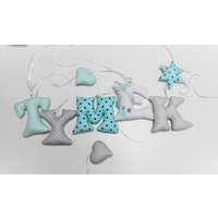 Genähte Buchstaben Mit Dem Namen Ihres Kindes Genähte Buchstaben Mit Dem Namen Ihres Kindes von Ellarien