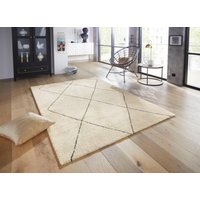 ELLE DECORATION Teppich "Massy", rechteckig, 14 mm Höhe, Kurzflor, Teppich, Modern, Scandi, 3D Effekt, Wohnzimmer, Schlafzimmer von Elle Decoration