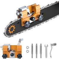 Kettensägenschärfer, Kettenschärfvorrichtungs-Sets mit 3 Hartmetallschneidern, passend für alle Arten von Kettensägen, tragbares von Elle