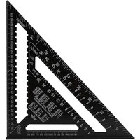 Promotion Professionelles metrisches Dreiecksquadrat, 30 cm/300 mm hochpräzises Zimmermannsquadrat, Zimmermannswinkellineal aus Aluminiumlegierung, von Elle