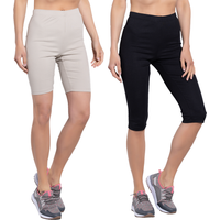 Radler- und Capri-Leggings 2er-Pack von ElleNor