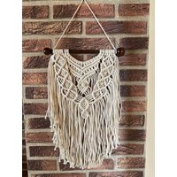 Makramee Wandbehang Beige von EllensMakramee