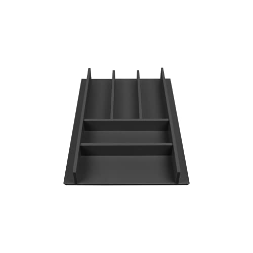 Elletipi Wood Line PLA O50045 Besteckhalter für Schublade aus MDF, Spanplatte, grau, Orion, 45. von ELLETIPI 1954