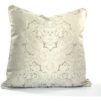Jab Luxury Designer Traditional Grey White Cushion Kissen-Kissen Abdeckung von ElliMaeCushions