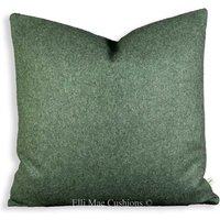 Luxus Designer Filz Wolle Dunkelgrau Stoff Kissen Kissenbezug Luxus Designer Filz Wolle Dunkelgrau Stoff Kissen Kissenbezug von ElliMaeCushions