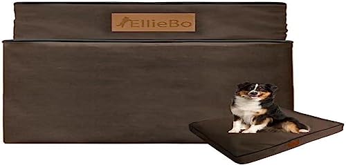 Ellie-Bo Ersatz Wasserdicht Hundebett, 117 x 75 cm, 2 x große, braun von Ellie-Bo