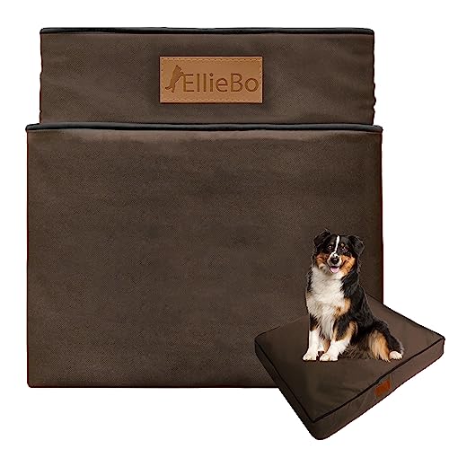 Ellie-Bo Ersatz Wasserdicht Hundebett, 87 x 57 cm, groß, Braun von Ellie-Bo