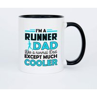 Laufen Papa Tasse Läufer Geschenk - Laufbecher Vatertag von EllieBeanPrints